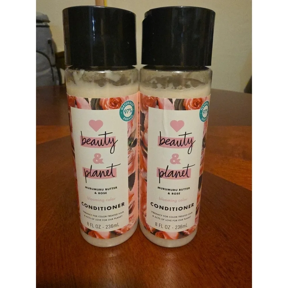 X2 Love Beauty and‎ Planet Murumuru Butter & Rose Conditioner Color Treated Hair